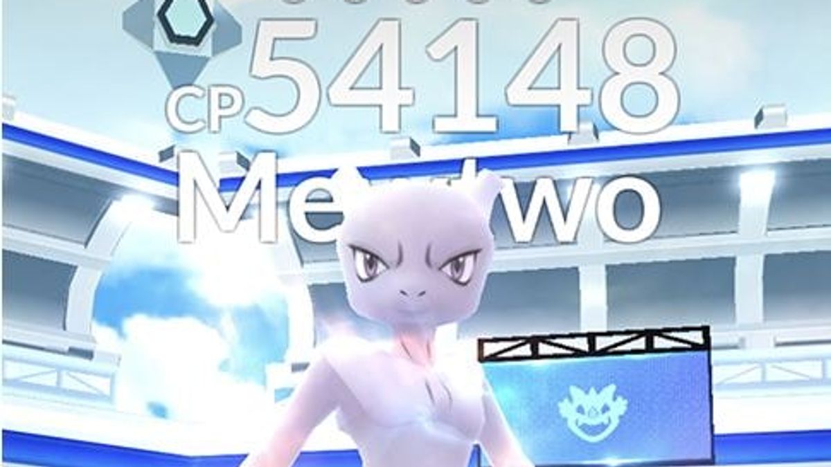 Pokémon GO raid battle screenshot (official press image)