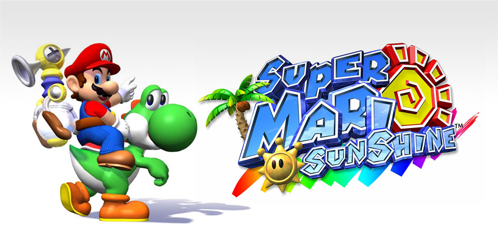 Super Mario Sunshine official key art